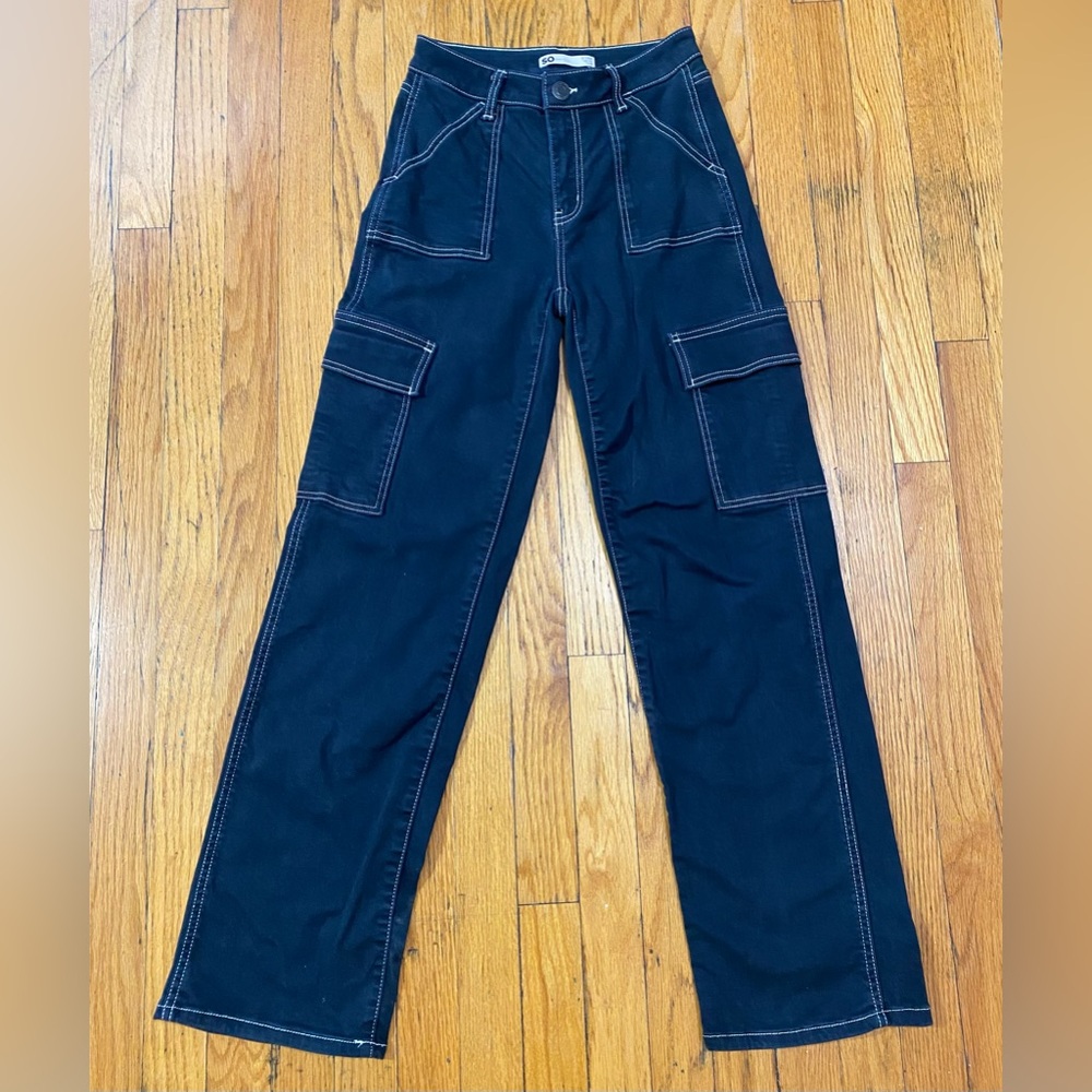 High-rise, cargo pants by SO